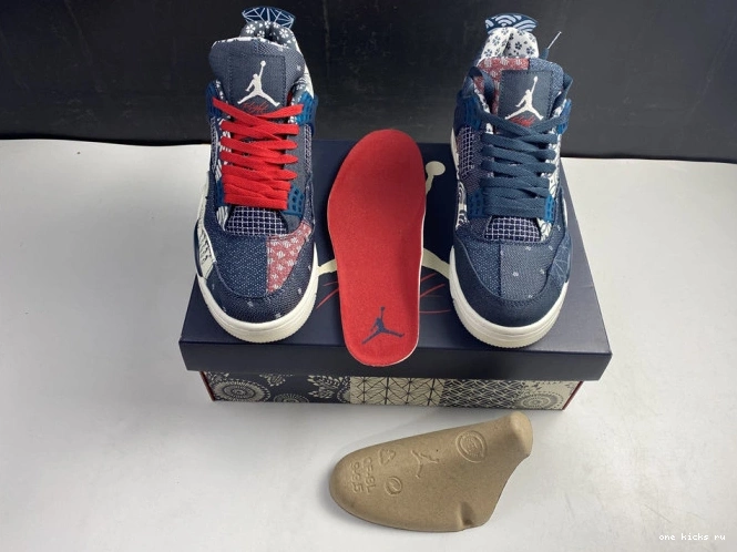 Cheap Air SE CW0898-400 Retro 4 Jordan Sashiko 0731
